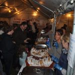 Busy busy selling food!